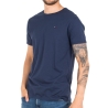 T-Shirt Bleu Marine Homme Tommy Hilfiger Slim Jersey