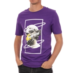 T-shirt Violet Homme Supreme Grip Greece