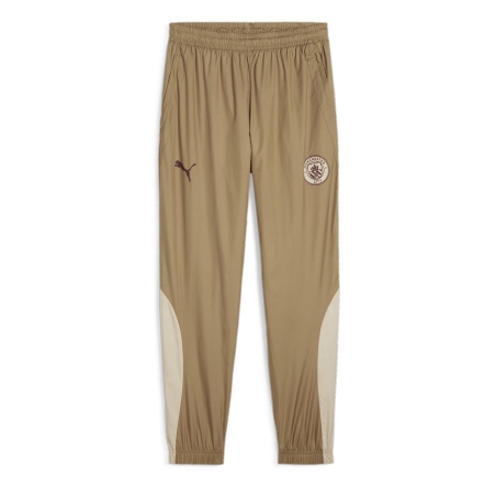 Manchester Pantalon de survêtement Prématch Marron Homme Puma 23/24