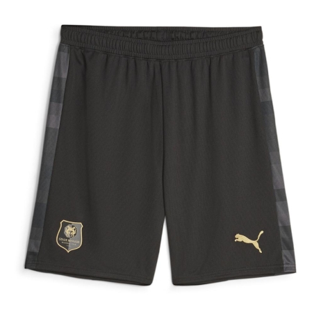 Stade Rennais Short de foot Noir/Gris Homme Puma 2023/24