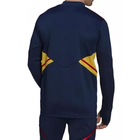 Arsenal Sweat 1/4 zip Marine Homme Adidas