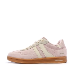Baskets Rose/Ecru Femme Teddy Smith 120519