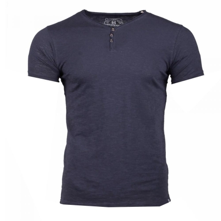 T-shirt Bleu Homme La Maison Blaggio Mattew