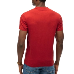 T-shirt Rouge Homme Superdry Vintage LogoR6T