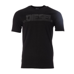 T-Shirt Noir Homme Diesel Magliettas
