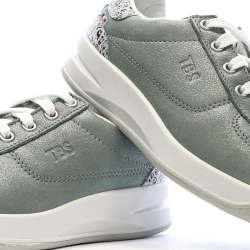 Baskets Vert Femme TBS Brandie