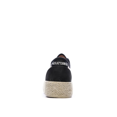 Baskets Noir/Rose Femme Chattawak Paco