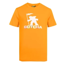 T-shirt Orange Homme Gotcha Fishman