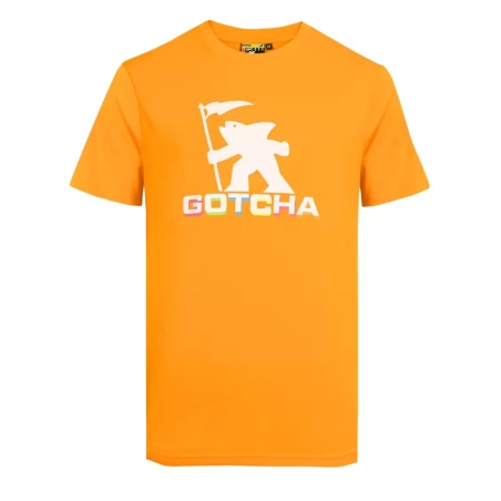 T-shirt Orange Homme Gotcha Fishman