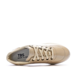 Baskets Beige Femme TBS Tennis Verni Greta