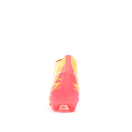 Chaussures de Foot Orange Homme Puma Ultra Match+ Ll FG/AG