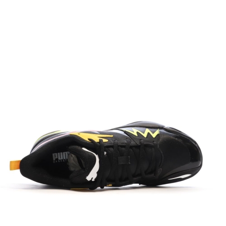 Chaussures de baskets Noires/Vertes Homme Puma Genetics