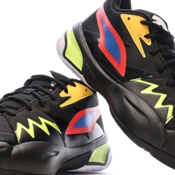Chaussures de baskets Noires/Vertes Homme Puma Genetics