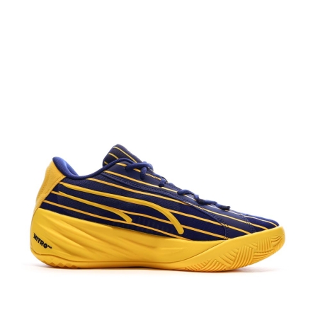 Chaussures de Basketball Marine/Jaune Homme Puma All-pro Nitro