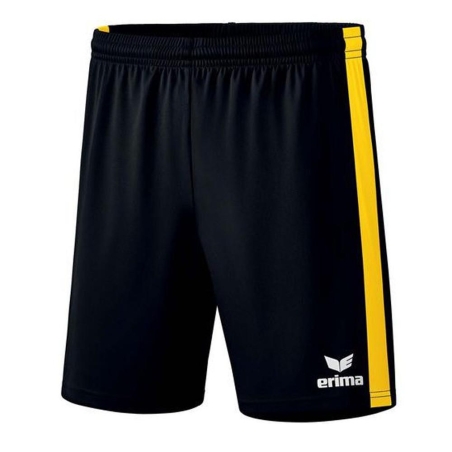 Short Noir/Jaune Homme Erima Retro Star