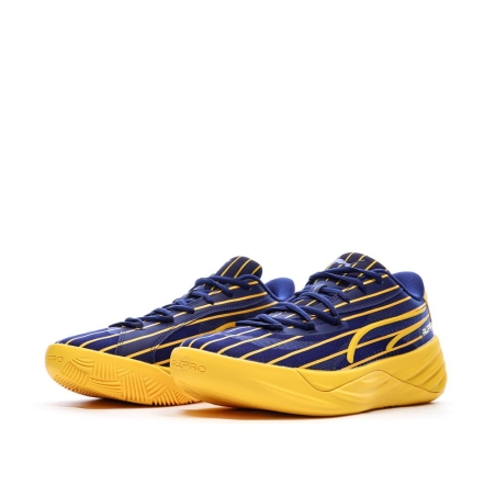 Chaussures de Basketball Marine/Jaune Homme Puma All-pro Nitro