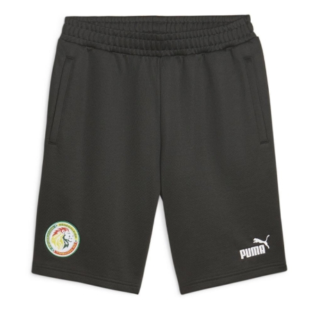 Sénégal Short foot Noir Homme Puma 2023