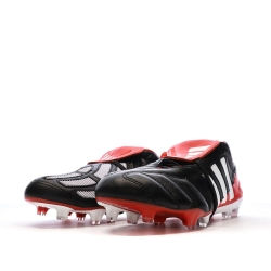 Chaussures de Foot Noir/Rouge Homme Adidas Predator Mania