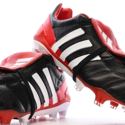 Chaussures de Foot Noir/Rouge Homme Adidas Predator Mania