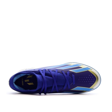 Chaussures de Foot Bleues Homme Adidas X Crazyfast League TF Messi