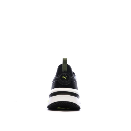 Chaussures de running Noires/Jaunes Homme Puma Pwrframe