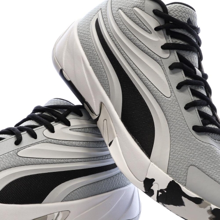 Chaussures de basketball Gris Hommes Puma Court Pro Marble