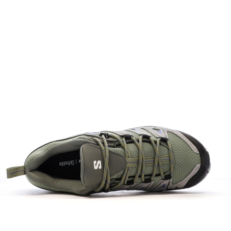 Chaussures de randonnées Grises/Vertes Homme Salomon Pioneer