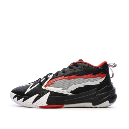 Chaussures de Basketball Noir/Rouge Homme Puma Scoot Zeros City