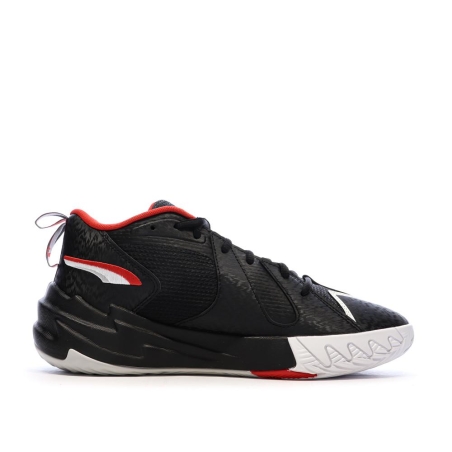 Chaussures de Basketball Noir/Rouge Homme Puma Scoot Zeros City