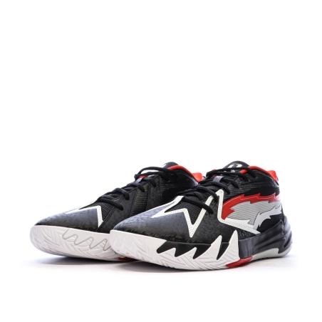 Chaussures de Basketball Noir/Rouge Homme Puma Scoot Zeros City