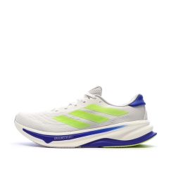 Chaussures de sport Blanches/Jaunes/Bleu Homme Adidas Supernova