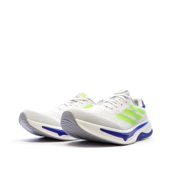 Chaussures de sport Blanches/Jaunes/Bleu Homme Adidas Supernova