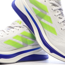 Chaussures de sport Blanches/Jaunes/Bleu Homme Adidas Supernova