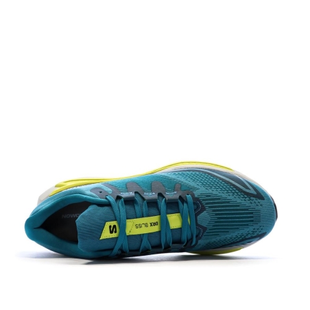 Chaussures de Running Bleu/Jaune Homme Salomon Bliss Tahitian