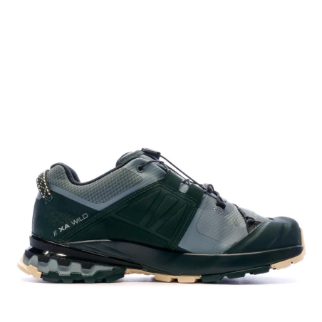 Chaussures de trail Vertes Mixte Salomon XA Wild