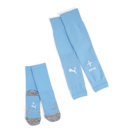 OM Chaussettes De Football Turquoise Homme Puma Plain 23/24