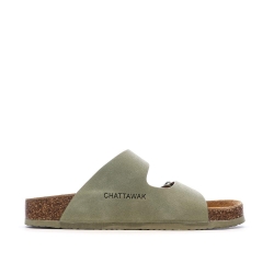 Sandales Kaki Femme Chattawak Orphée