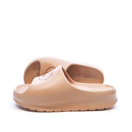 Claquettes Vieux Rose Femme Lacoste Serve Slide 2.0