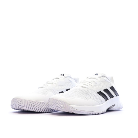 Chaussures de Tennis Blanches Homme Adidas Courtjam Control M