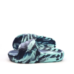Claquettes Marine/Turquoise Femme Adidas Adilette 22