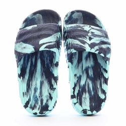 Claquettes Marine/Turquoise Femme Adidas Adilette 22