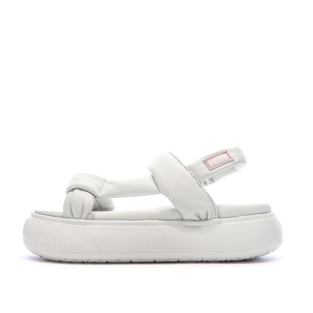 Sandales Blanches Femme Puma Suede Mayu