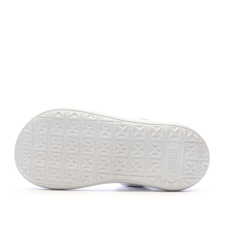 Sandales Blanches Femme Puma Suede Mayu