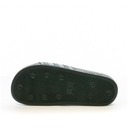Claquettes Noir/Vert Adidas Adilette HP6266
