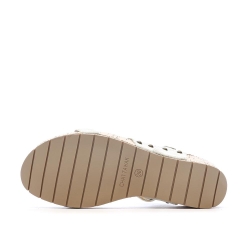 Sandales Grises Clair Femme Chattawak Laspinas