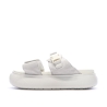 Claquettes Beiges Femme Puma Suede