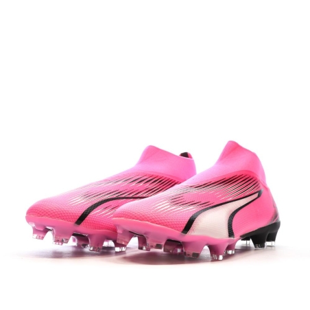 Chaussures de Foot Roses Homme Puma Ultra Match+ Ll FG/AG