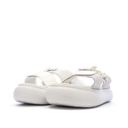 Claquettes Beiges Femme Puma Suede