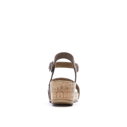 Sandales Marron Femme Chattawak Balis