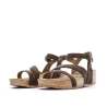 Sandales Marron Femme Chattawak Balis